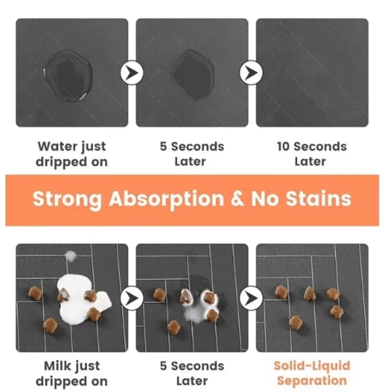 Pet Feeding Mat Waterproof Placemat