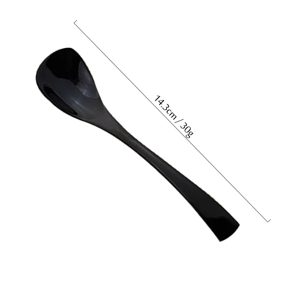 Black Cutlery Set 18/10 Stainless Steel Tableware Sets
