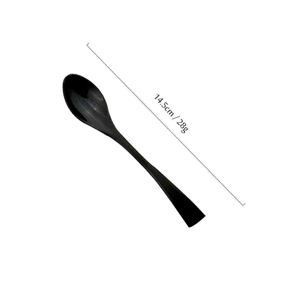 Black Cutlery Set 18/10 Stainless Steel Tableware Sets