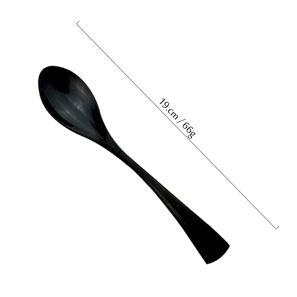 Black Cutlery Set 18/10 Stainless Steel Tableware Sets