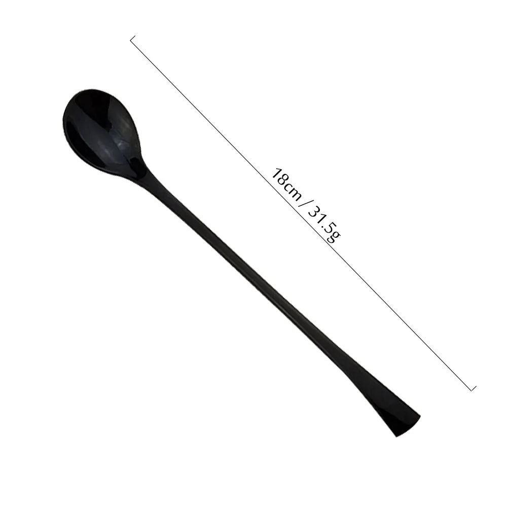 Black Cutlery Set 18/10 Stainless Steel Tableware Sets