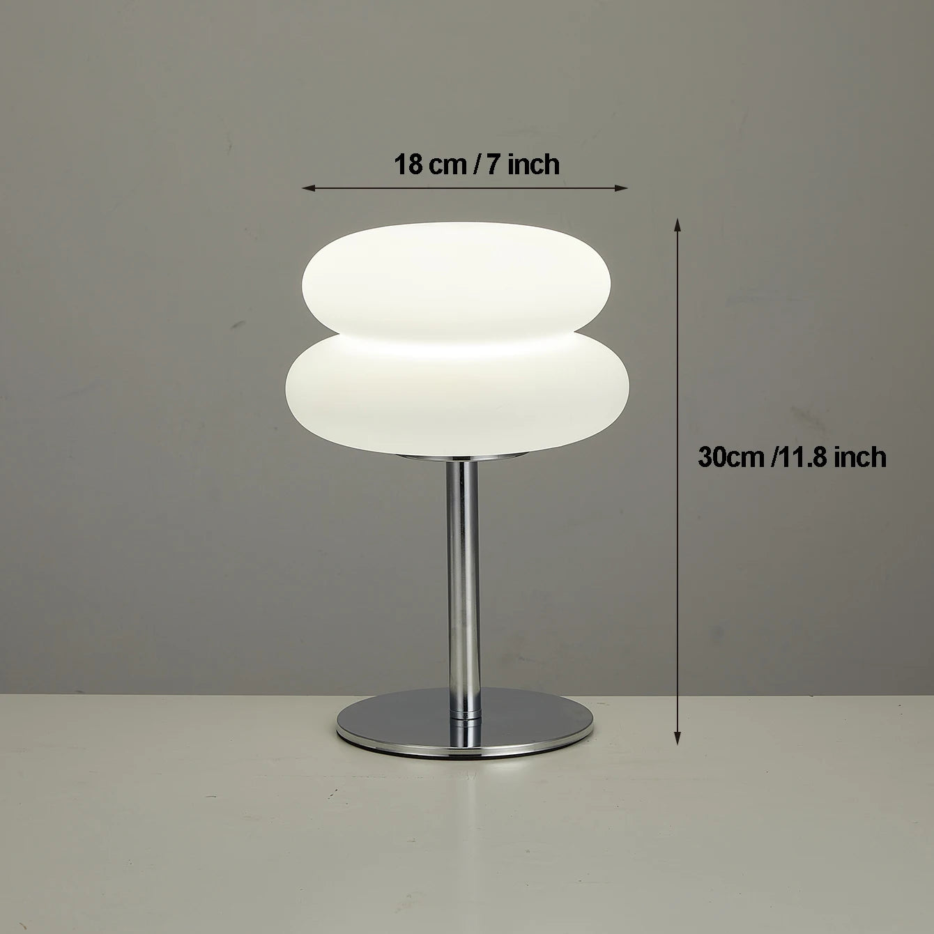 Bauhaus plastic table lamp