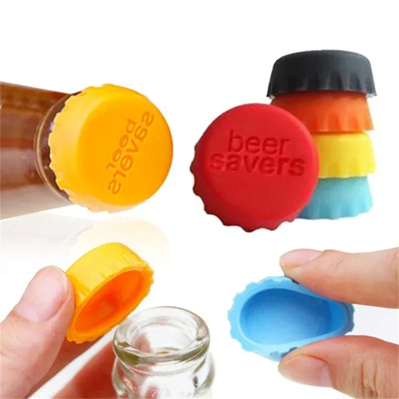Candy Colors Silicone Bottle Caps