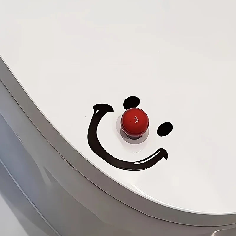 Contemporary Style Dopamine Smile Ball Toilet Lid Lifter