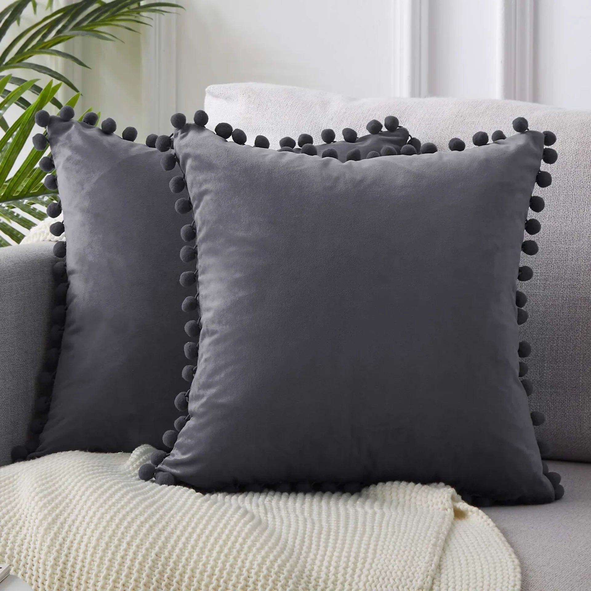Soft Velvet Cushion Cover