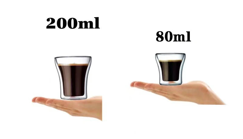 Double Wall Espresso Cups -80/200ml