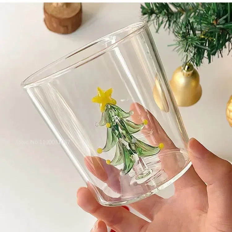 3D Creative Handmade Bubble Glass Cup