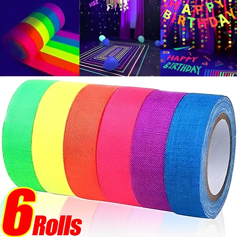 Neon Gaffer Party Tape