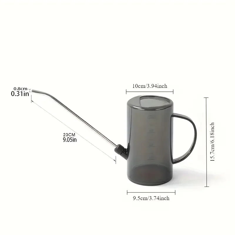 1L Long Spout Watering Can with Gardening Shovel Set