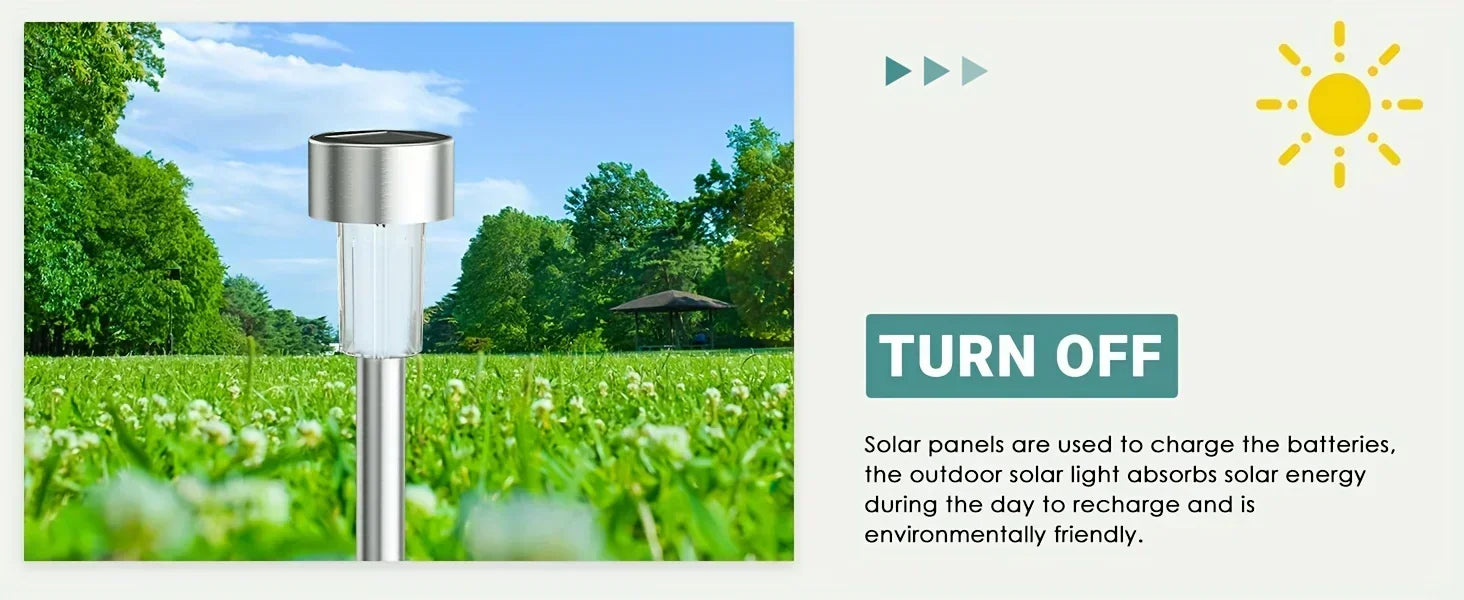 Garden Lamp Solar Powered