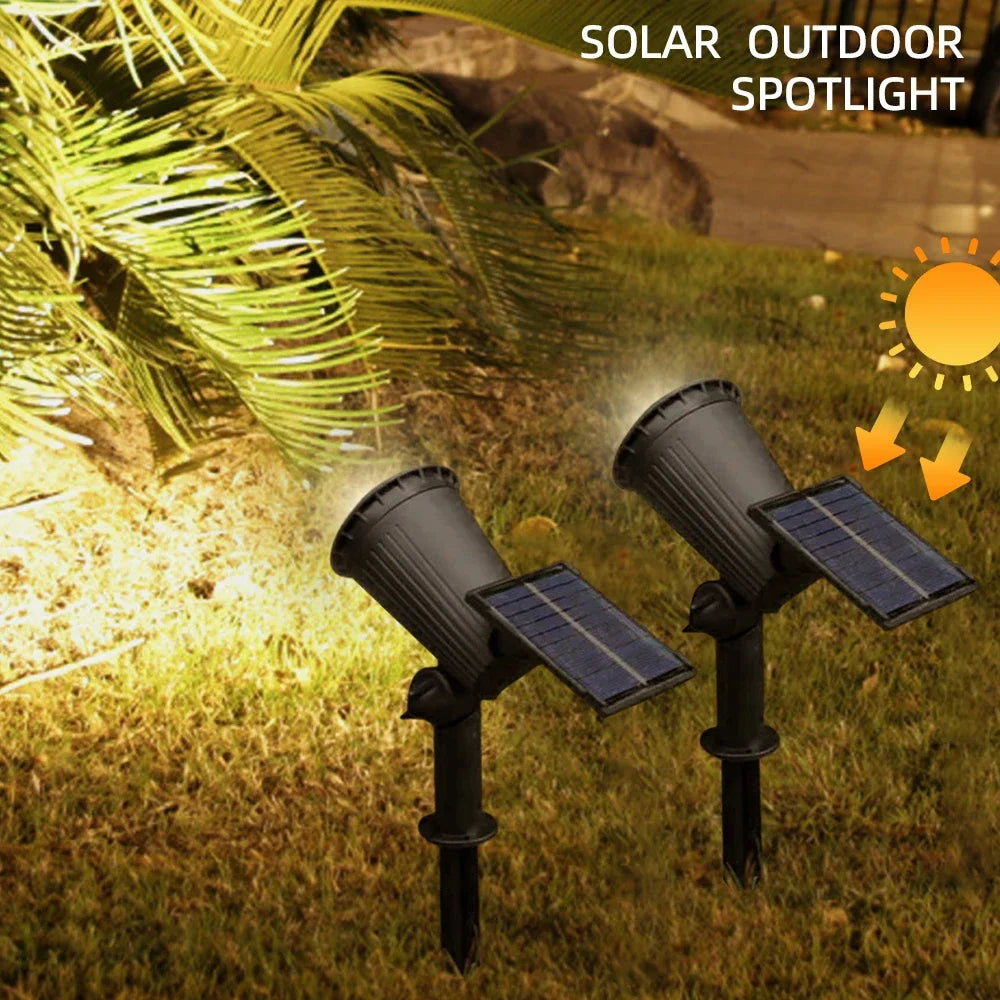 IP65 Waterproof Outdoor RGB Solar Landscape Lights