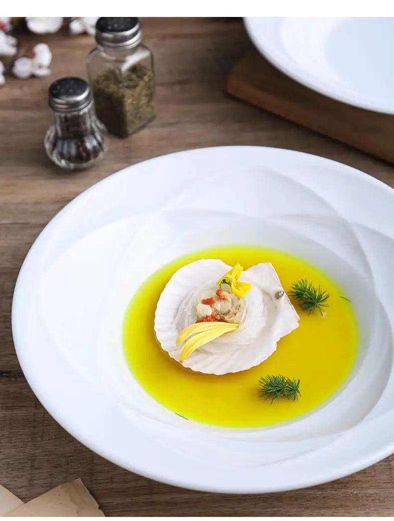 Ceramic Pasta Steak Plate