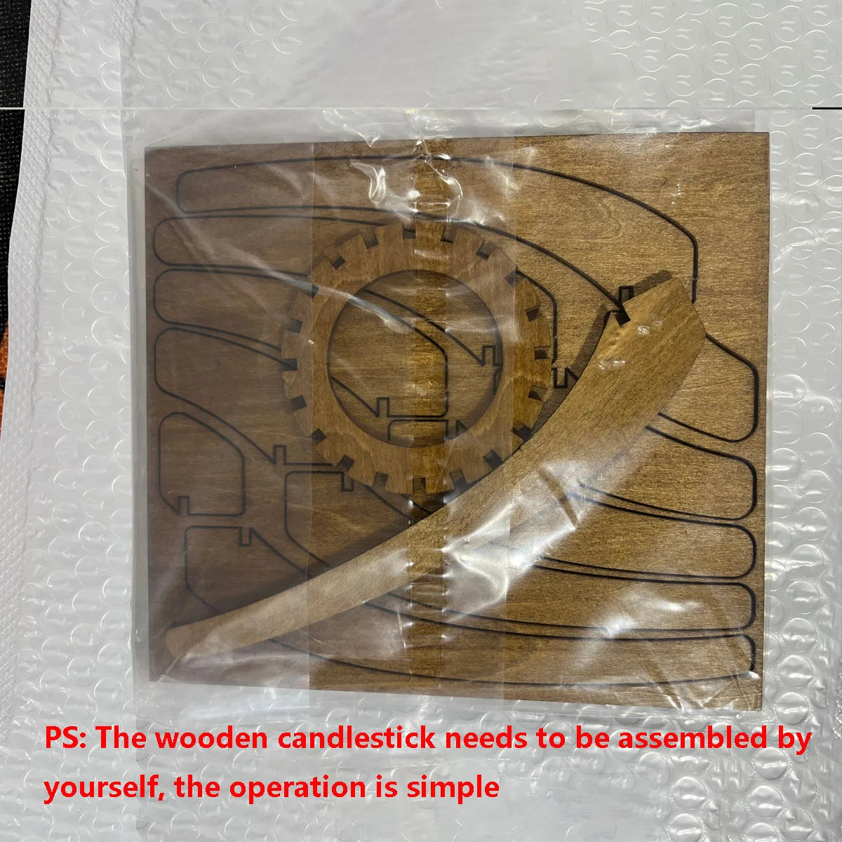 Hand-Assembled Lotus Candle Holder