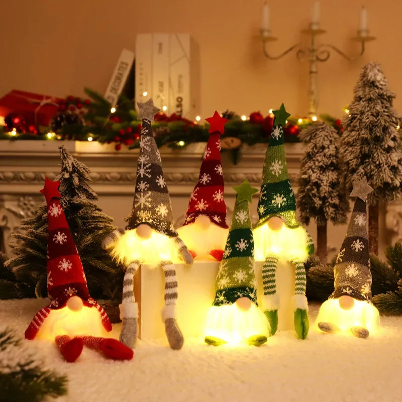 Christmas Faceless Doll