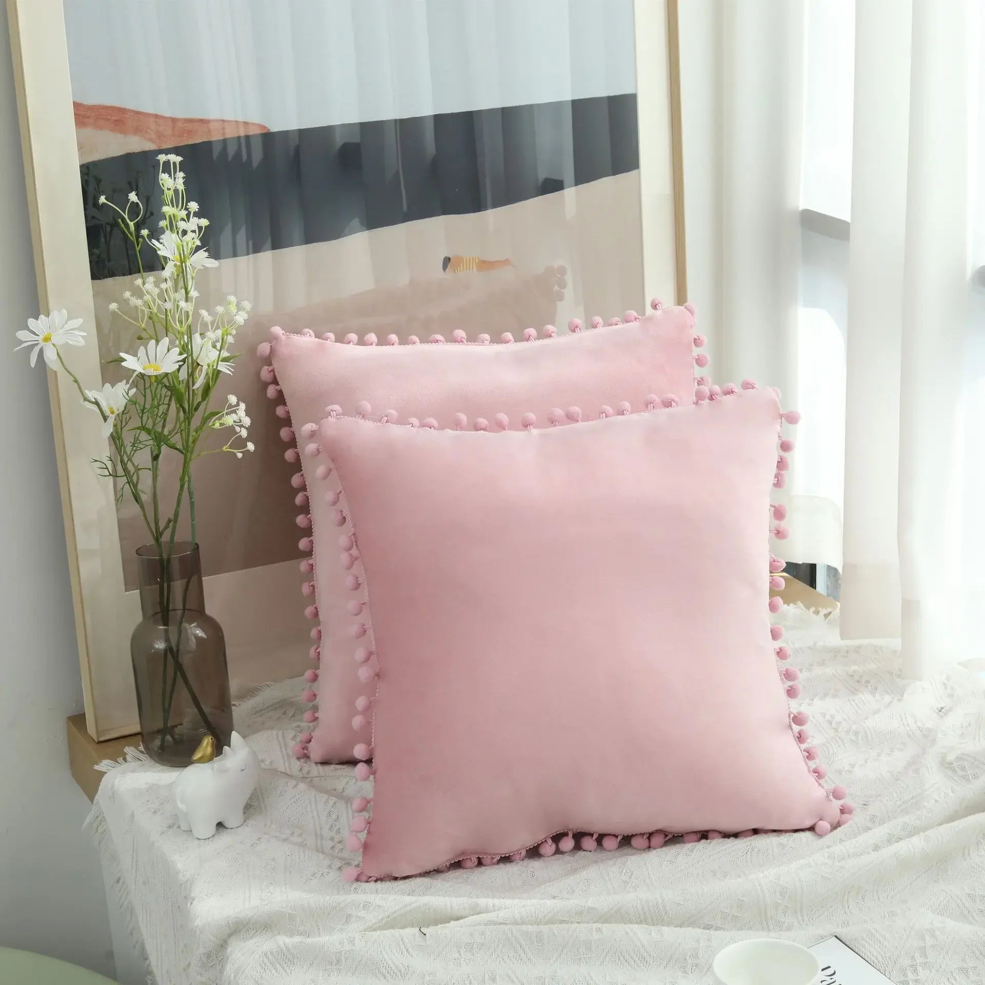 Soft Velvet Cushion Cover