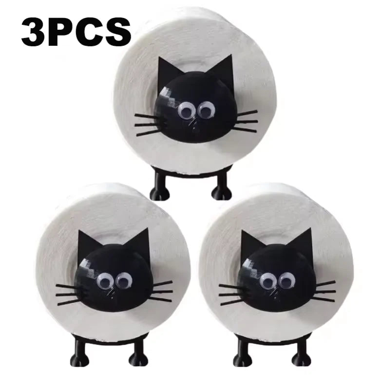 Funny Black Sheep Toilet Roll Holder