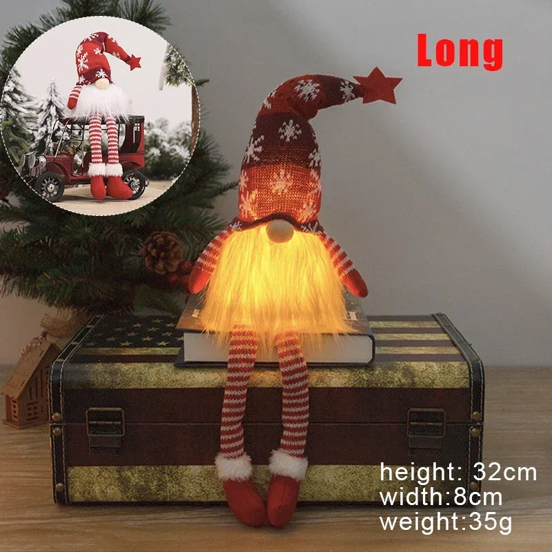 Christmas Faceless Doll