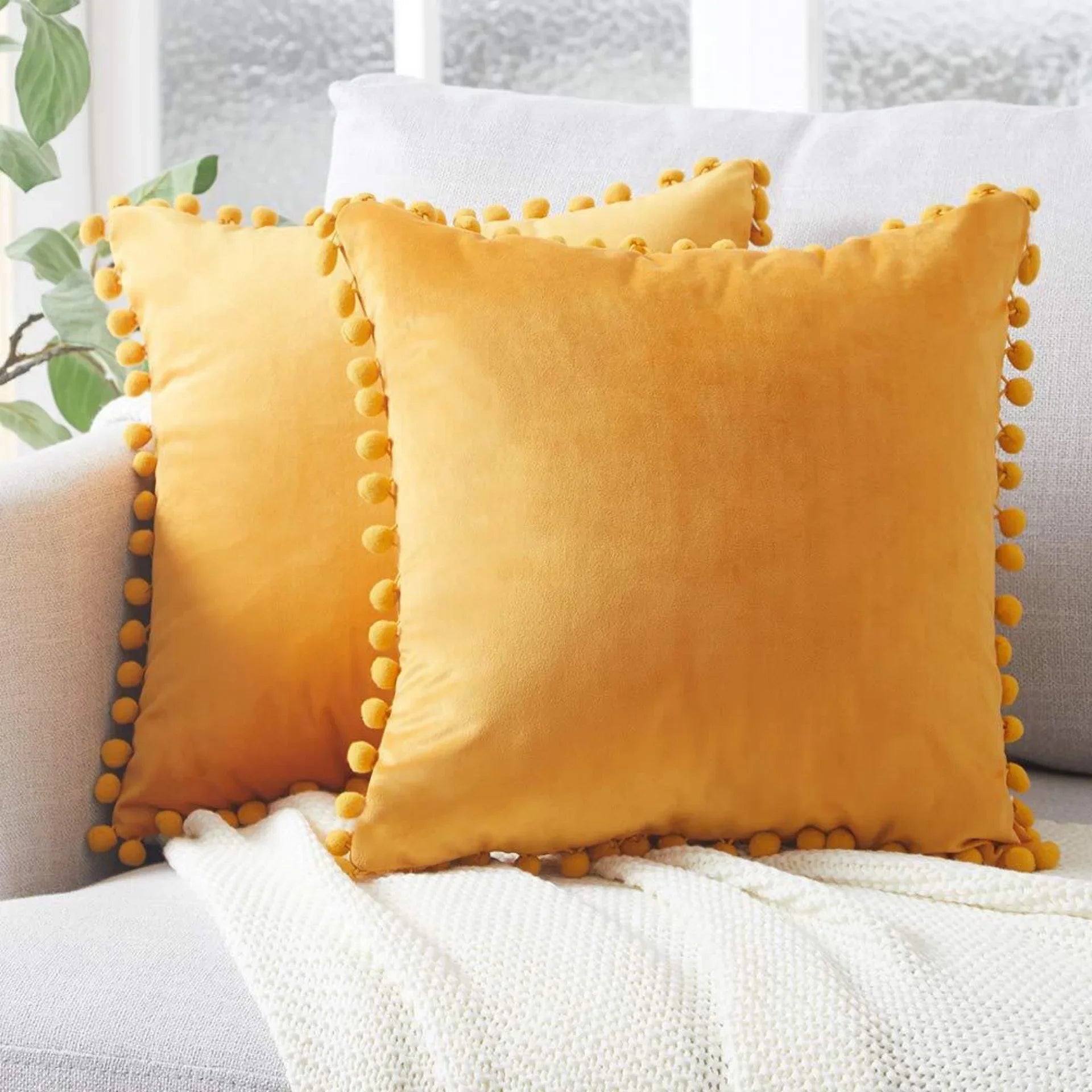 Soft Velvet Cushion Cover