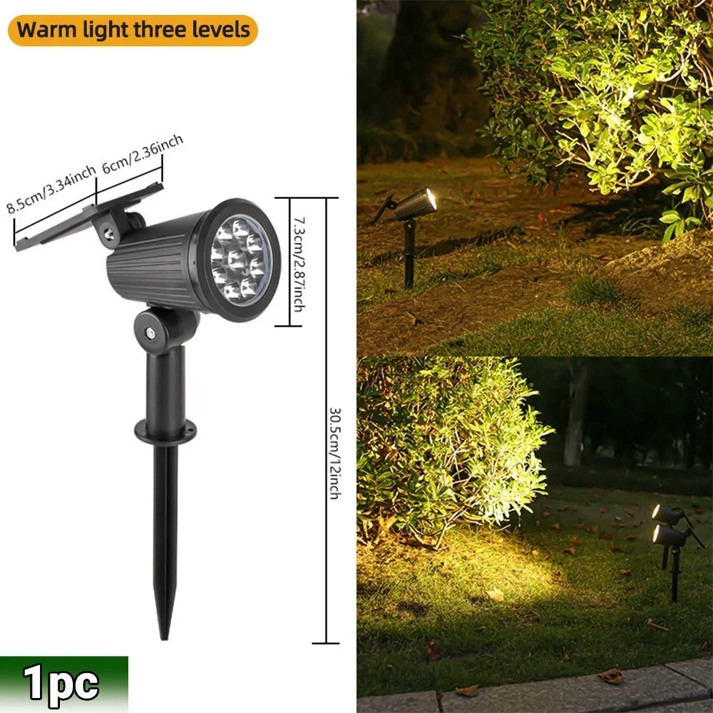 IP65 Waterproof Outdoor RGB Solar Landscape Lights