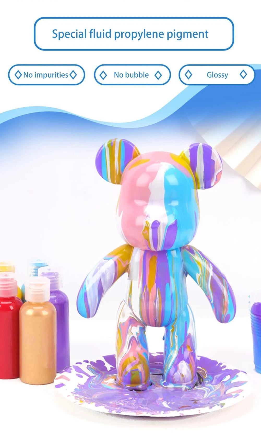 DIY Fluid Bear Sculpture