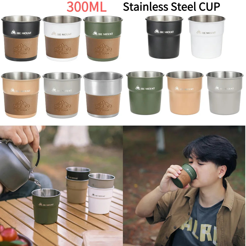 Outdoor Stainless Steel Camping Cup