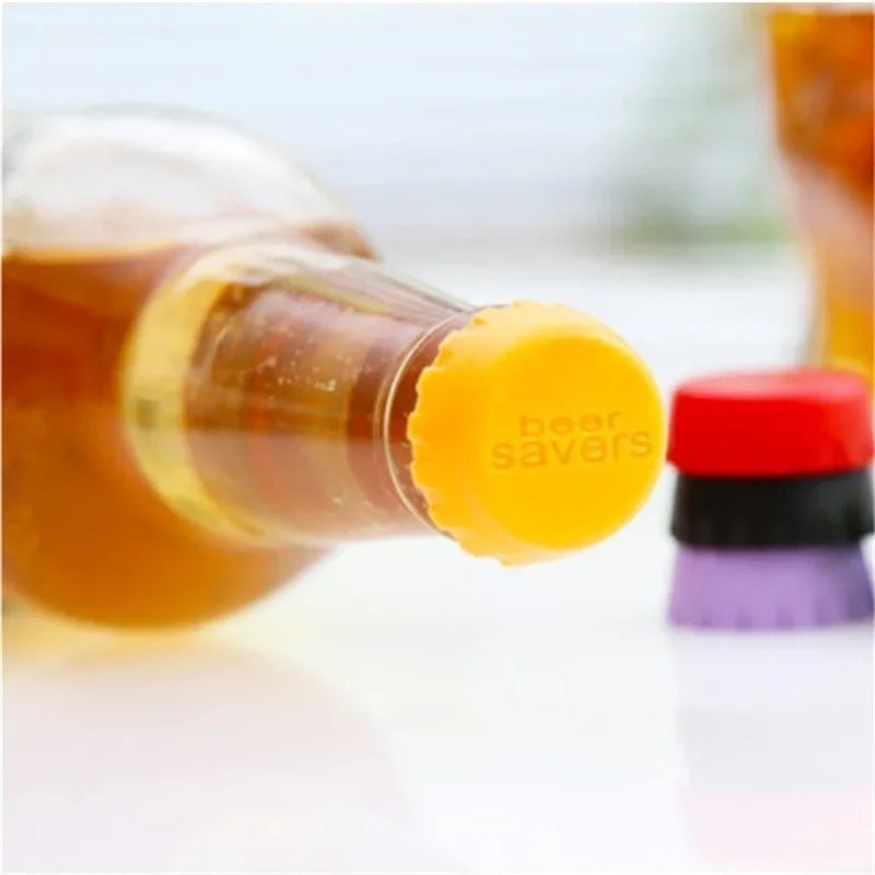 Candy Colors Silicone Bottle Caps