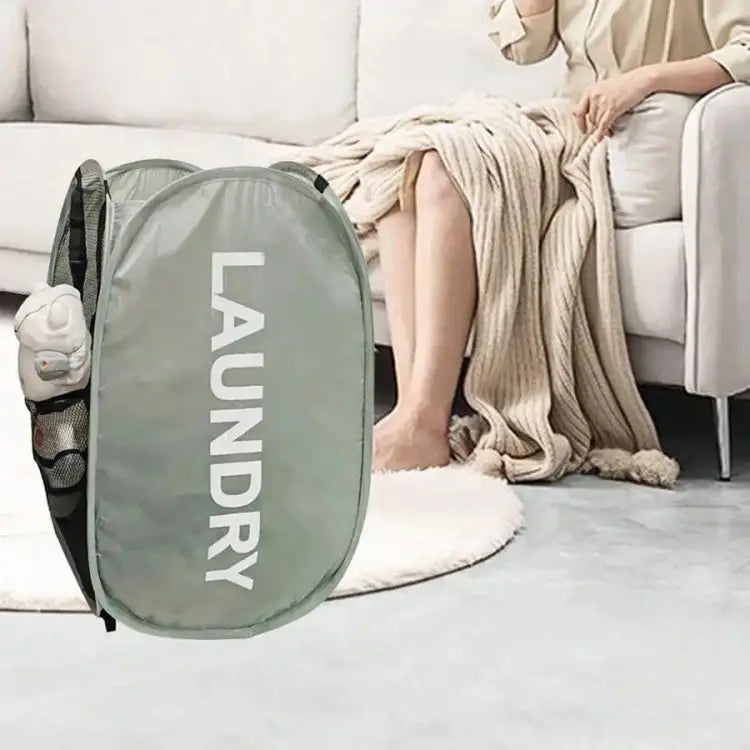 Portable Mesh Pop Up Laundry Hamper