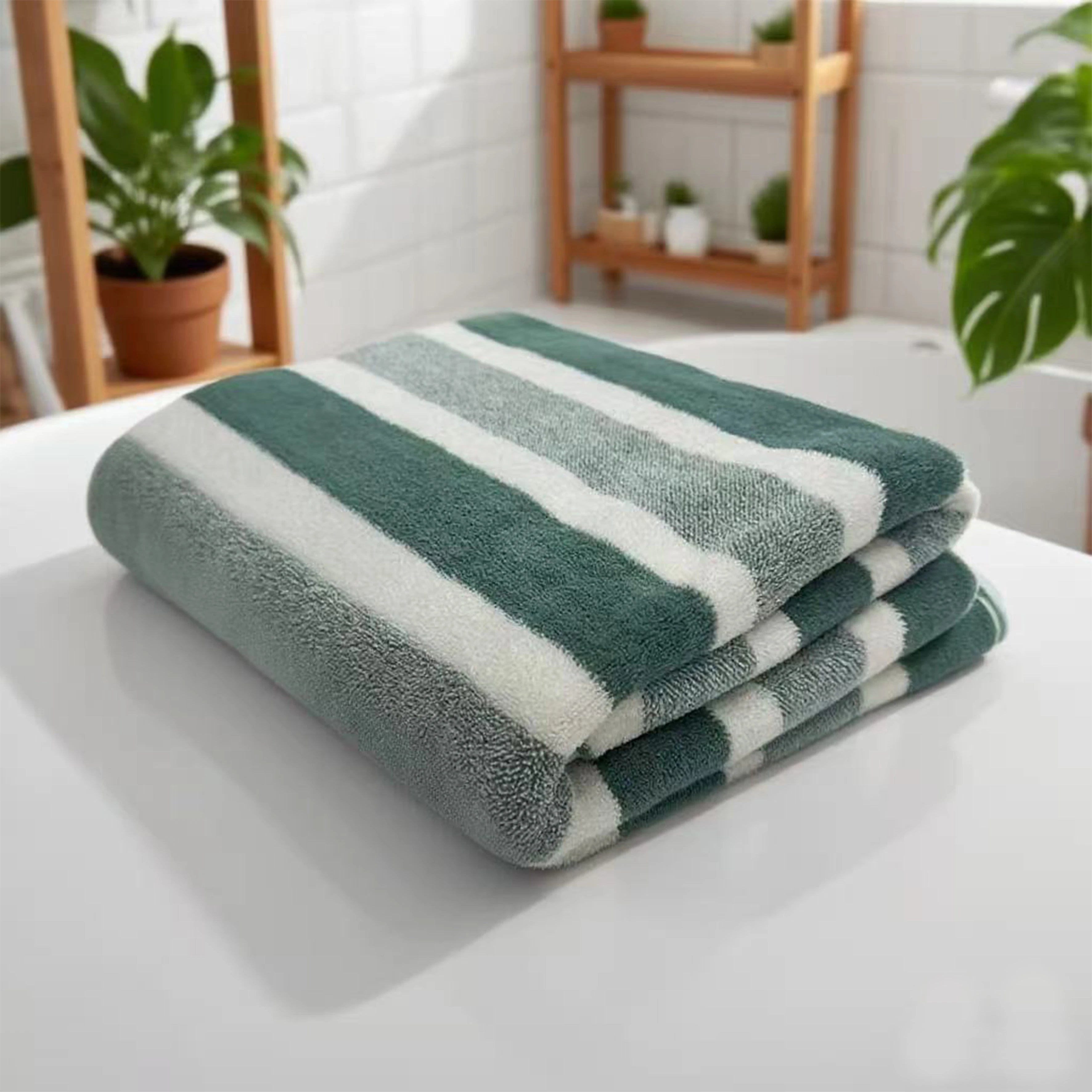 Thick bath towel