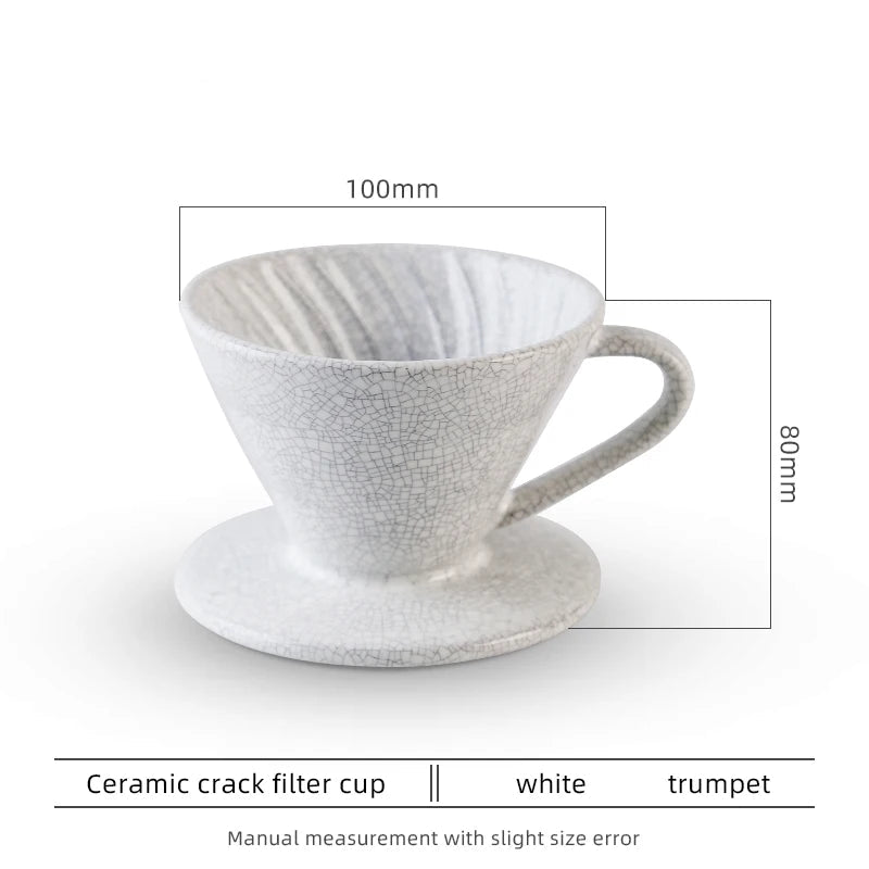 Ceramic COFFEE Dripper Tools