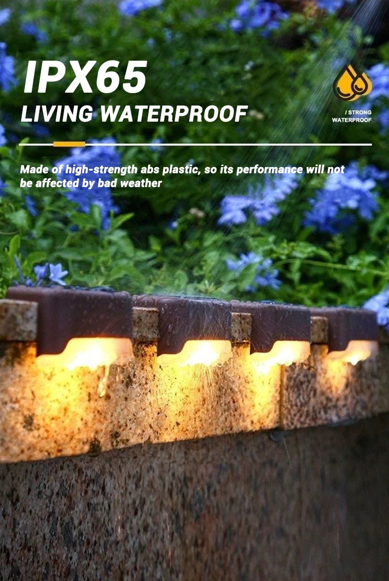 Outdoor Garden Light Deck Lamp Solar
