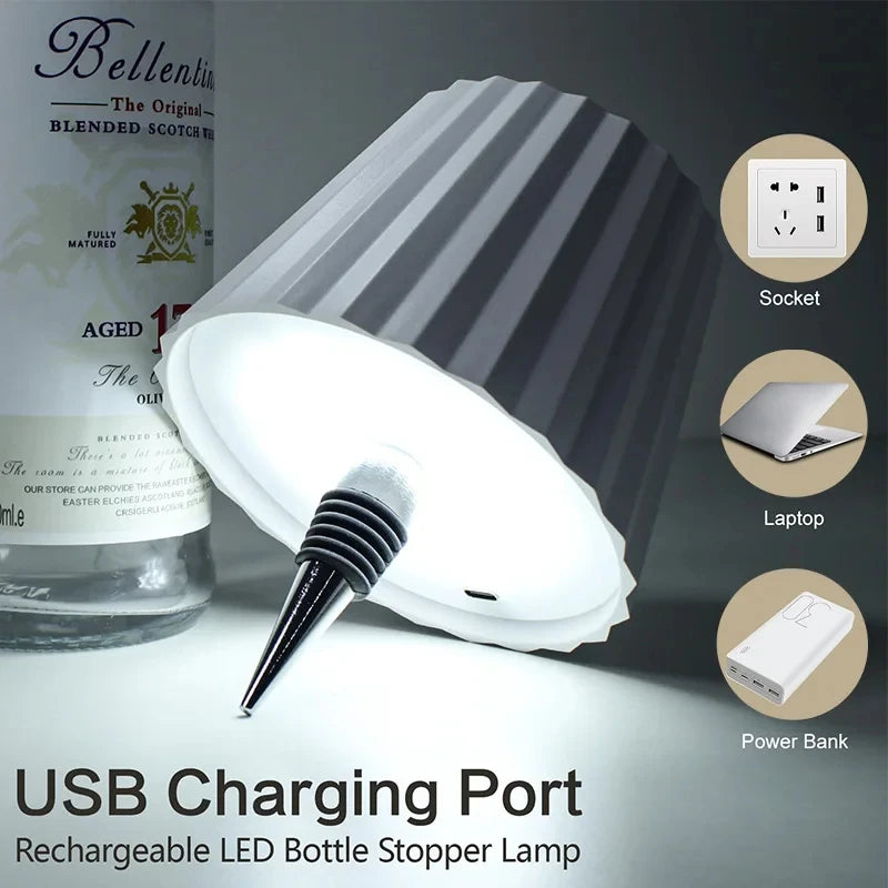 Wireless Wine Bottle Lamp