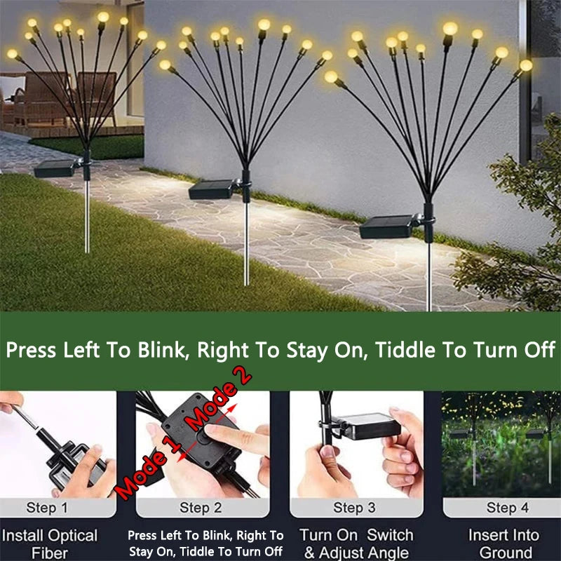Firefly Lights Outdoor Garden Decoration