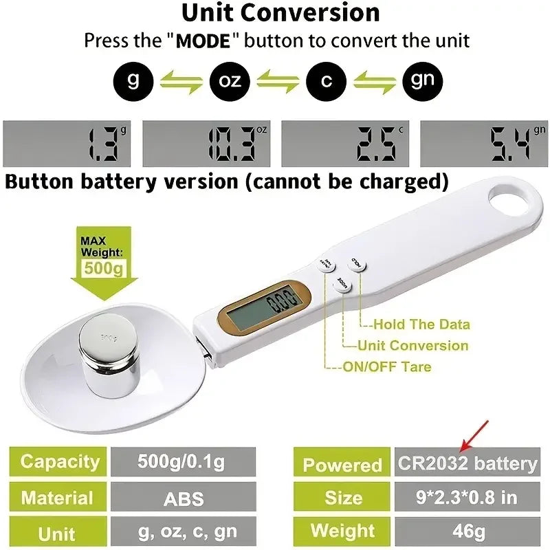 Electronic LCD Food Scale 0.1-500g