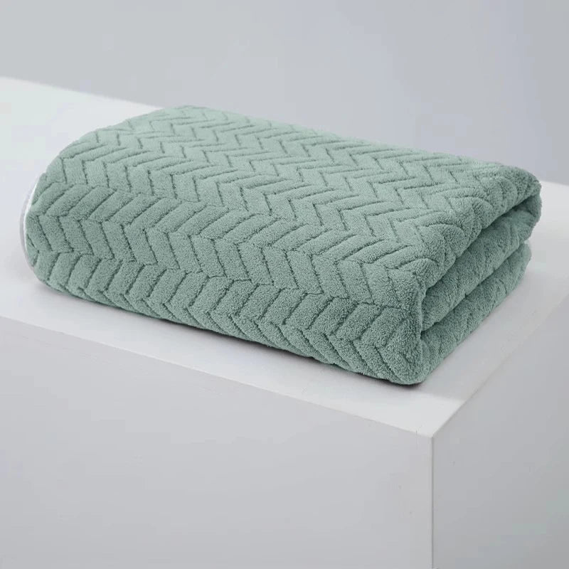 High quality thick coral velvet bath towels