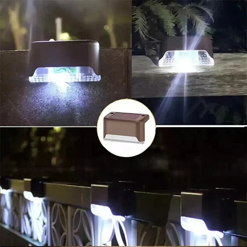 Outdoor Garden Light Deck Lamp Solar