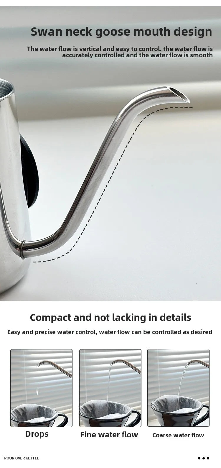 304 Stainless Steel Drip Bag Coffee Utensils