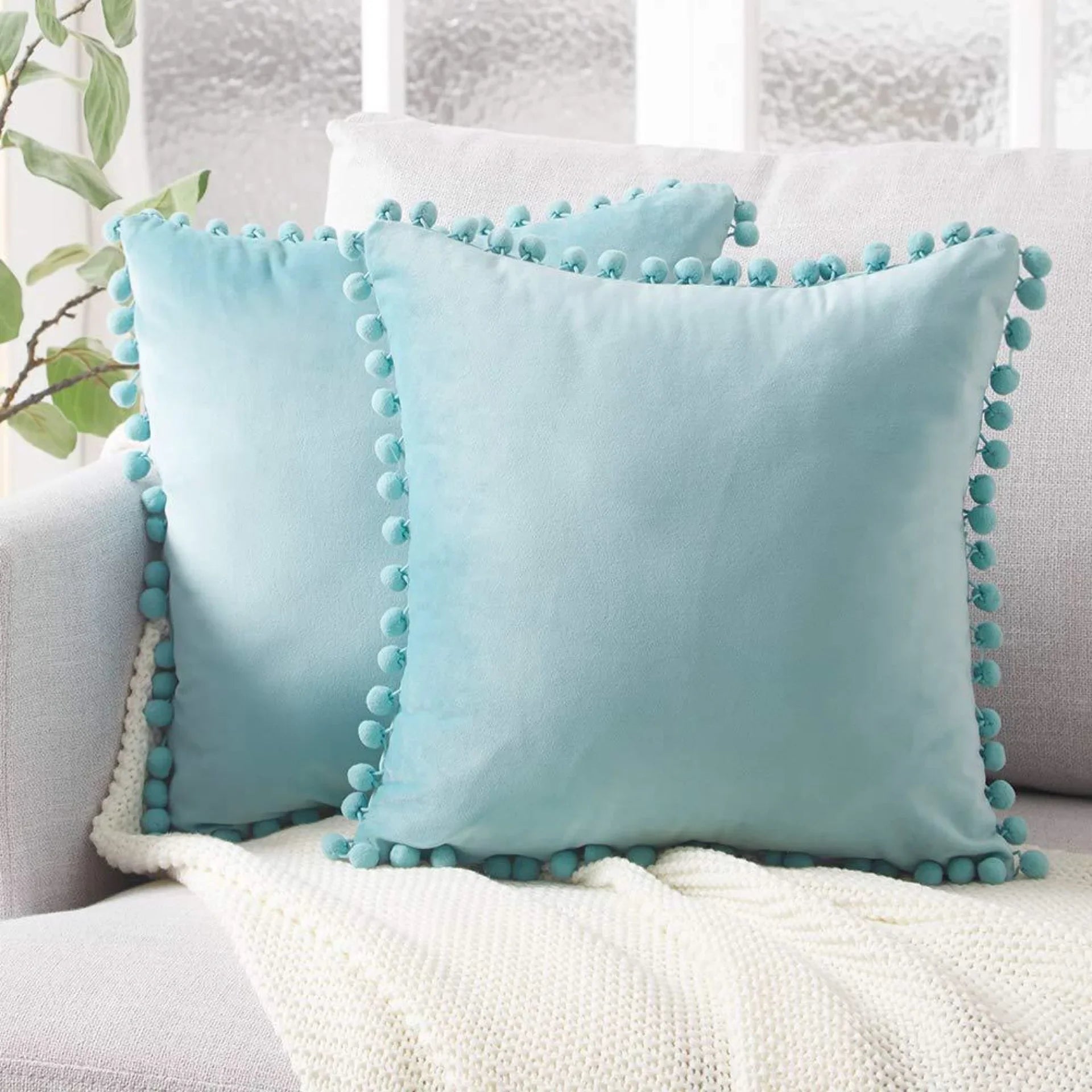 Soft Velvet Cushion Cover