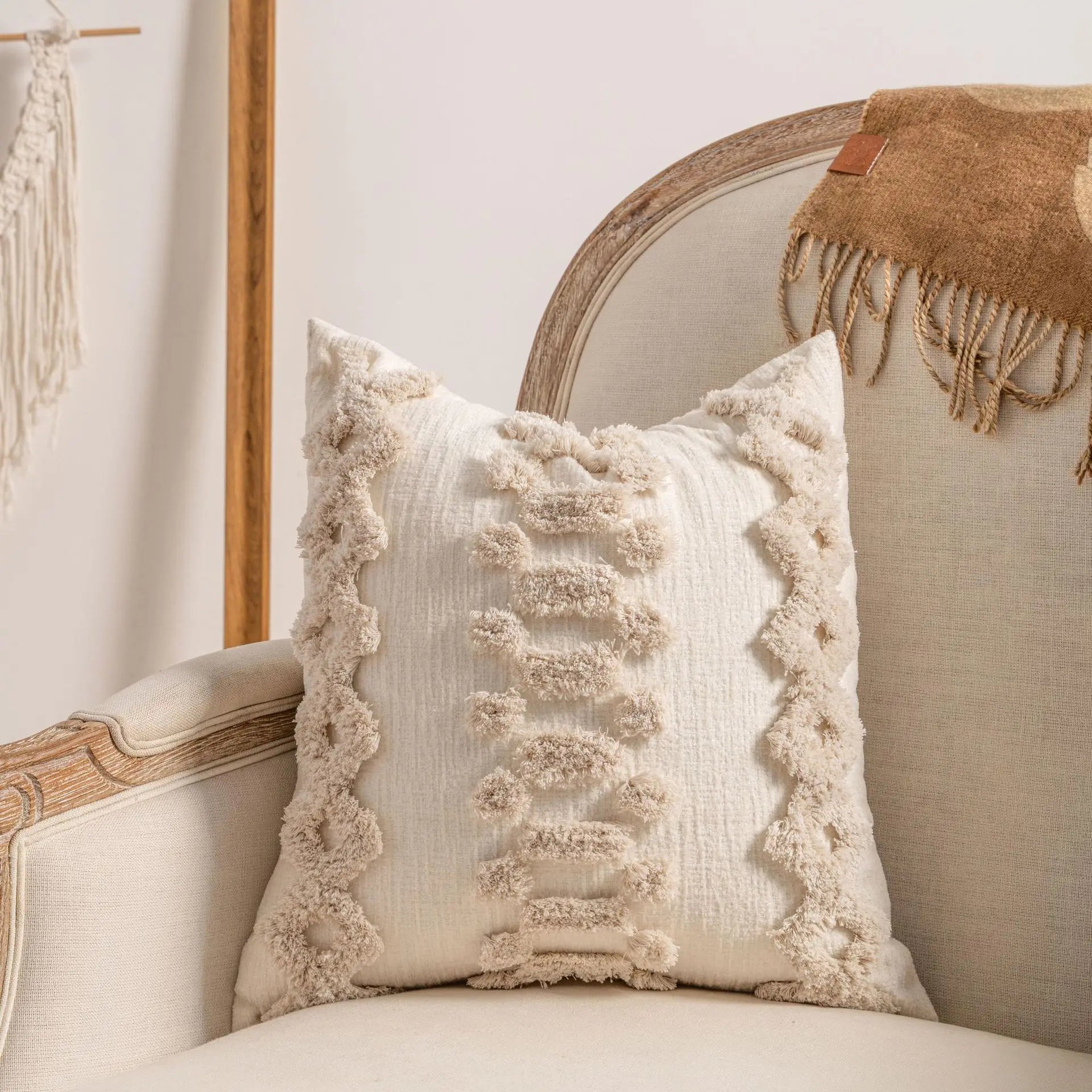 Modern Loop Yarn Pillow Covers
