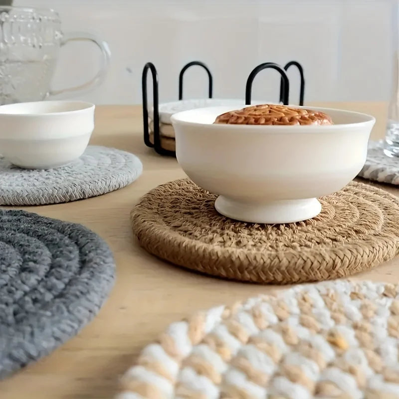 4pcs Absorbent Drink Coasters