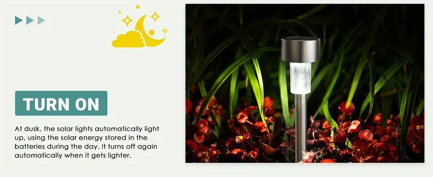 Garden Lamp Solar Powered