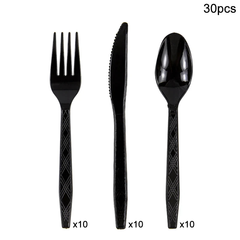 Disco Ball Theme Party Disposable Paper Tableware