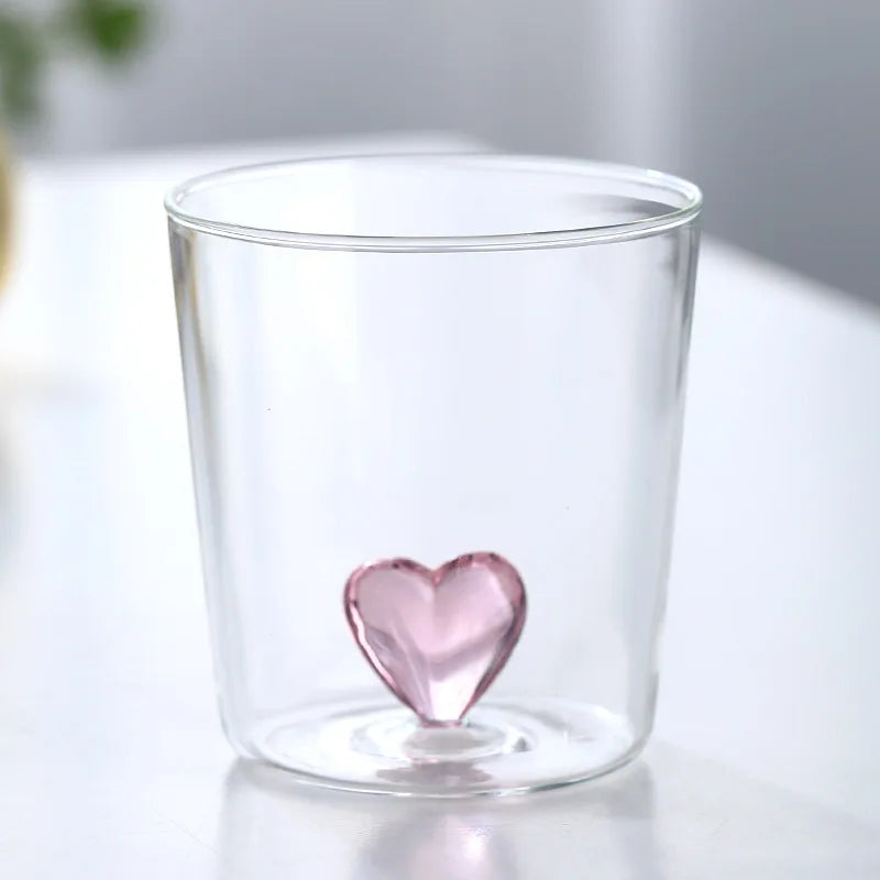 3D Creative Handmade Bubble Glass Cup