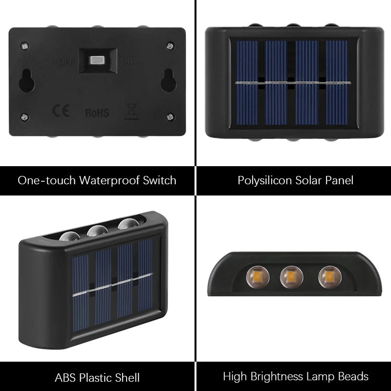 Outdoor Up And Down Atmosphere Wall Lamp