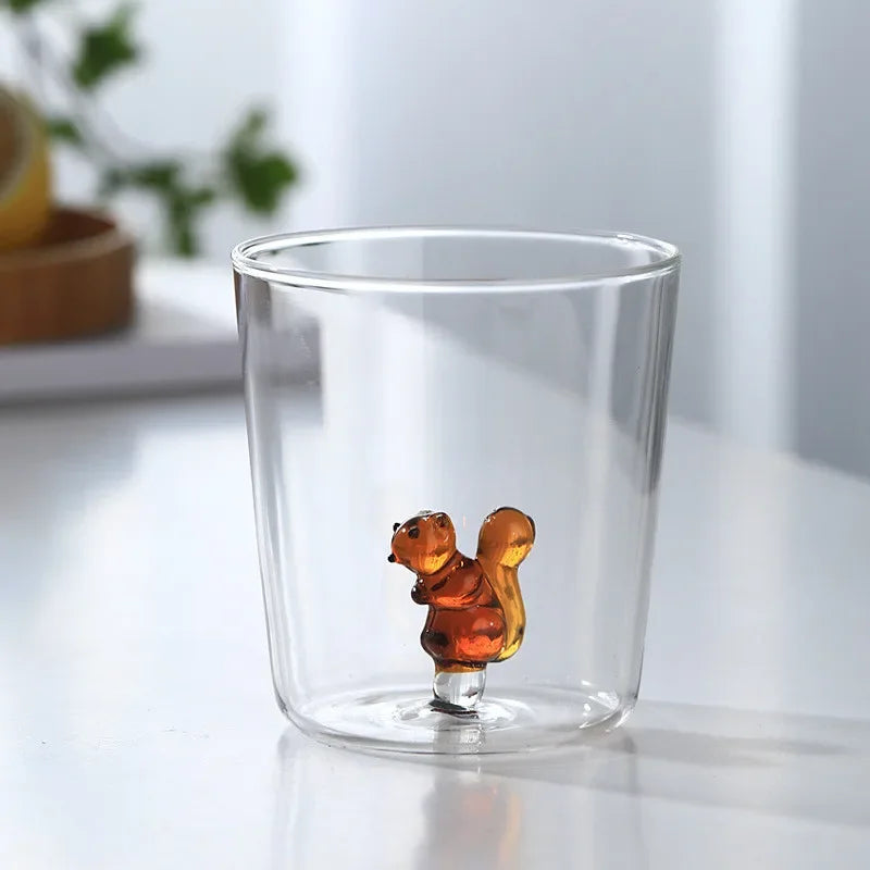 3D Creative Handmade Bubble Glass Cup