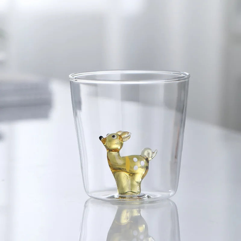 3D Creative Handmade Bubble Glass Cup