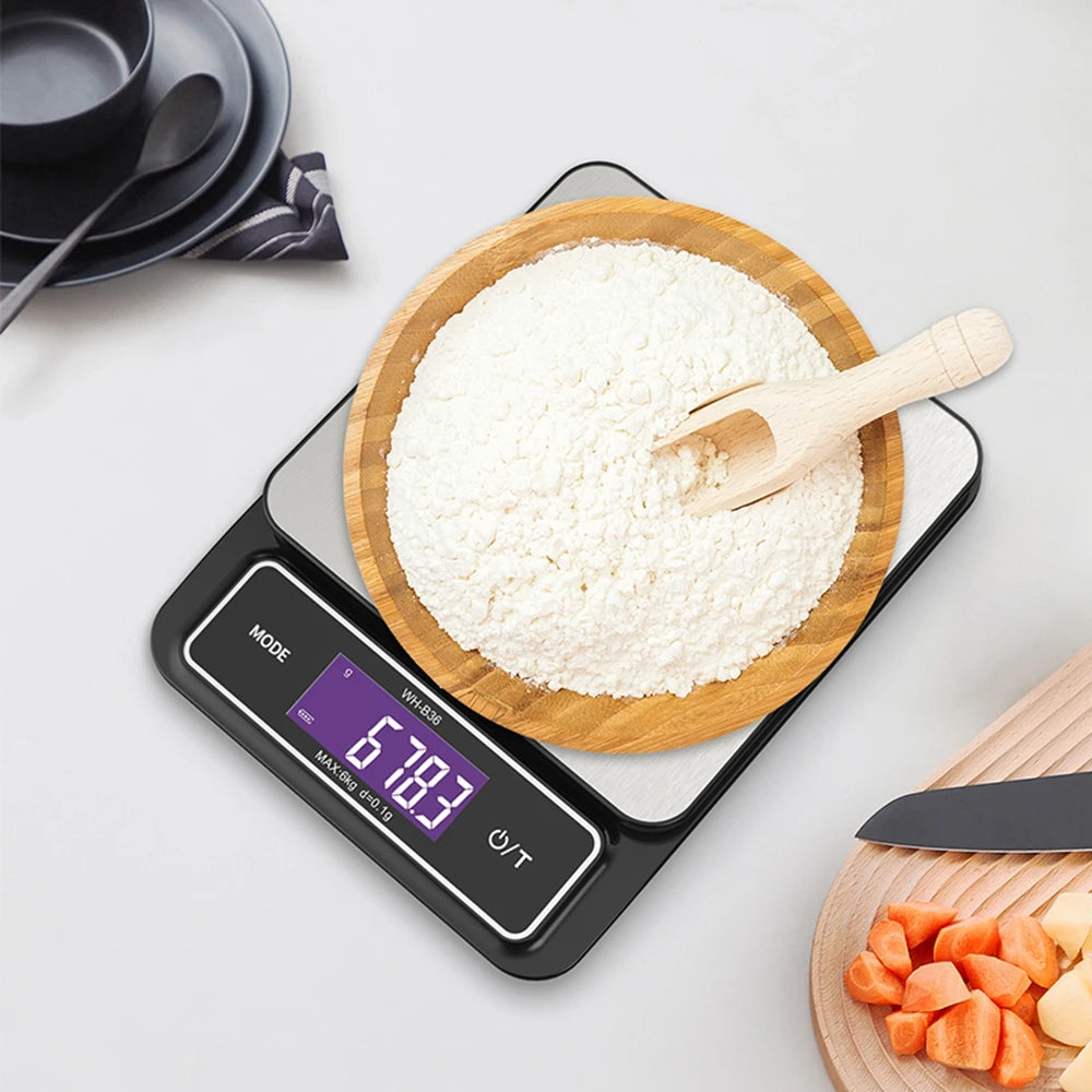 Fully Waterproof Stainless Steel USB Recharge Scale