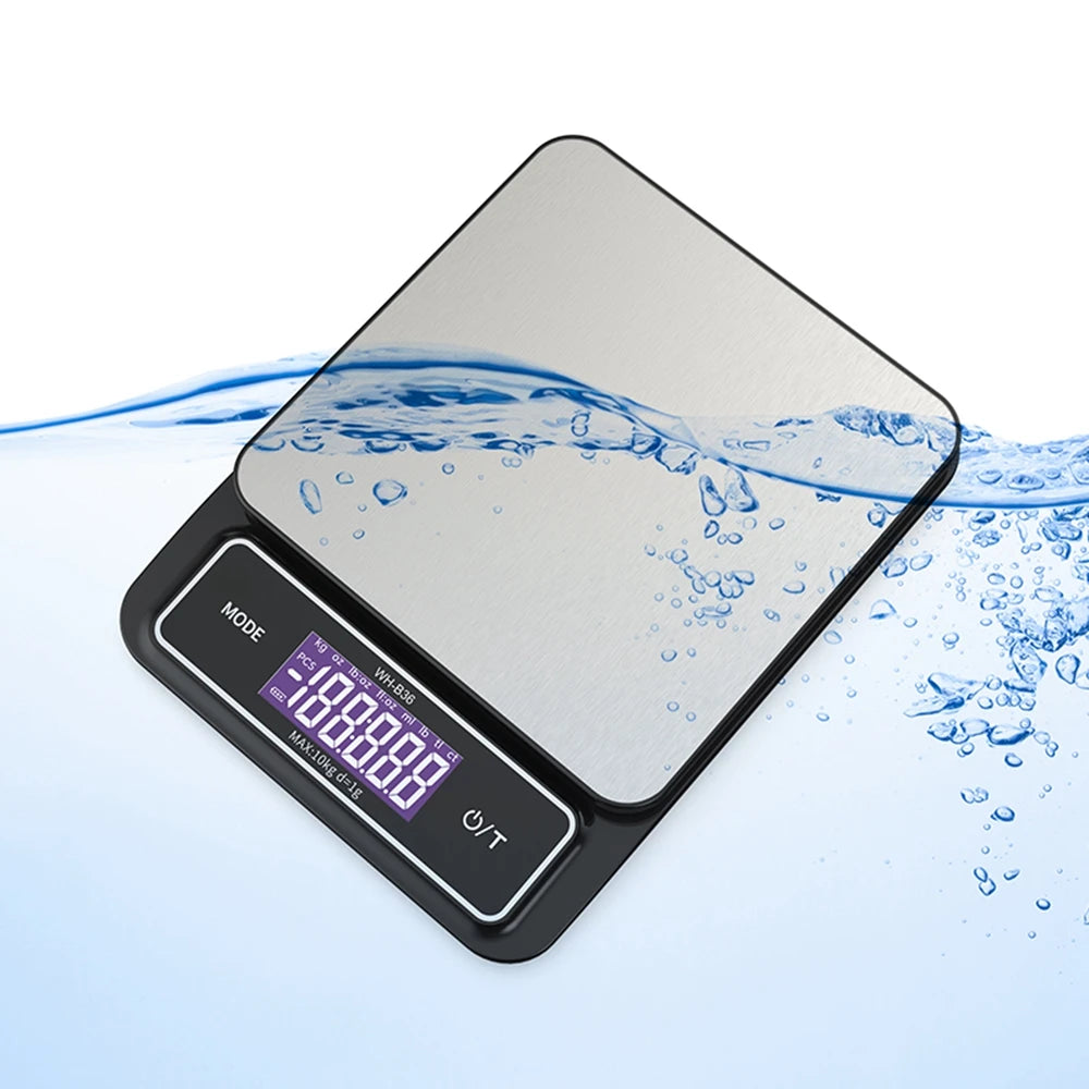 Fully Waterproof Stainless Steel USB Recharge Scale