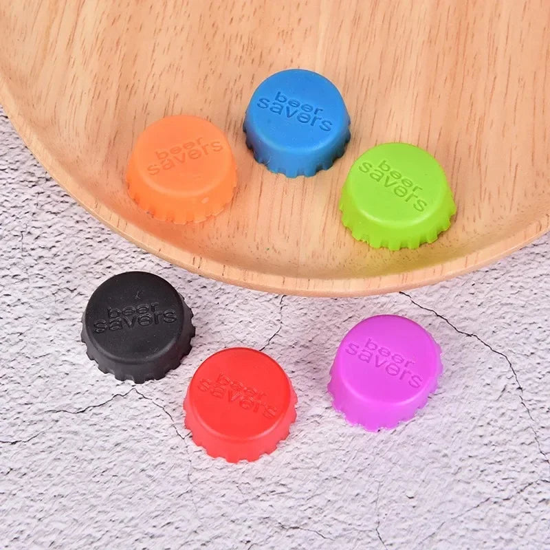 Candy Colors Silicone Bottle Caps
