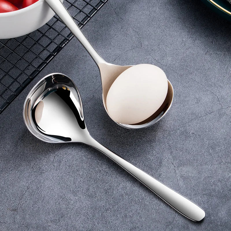 304 Stainless Steel Spoon with Thickened Handle