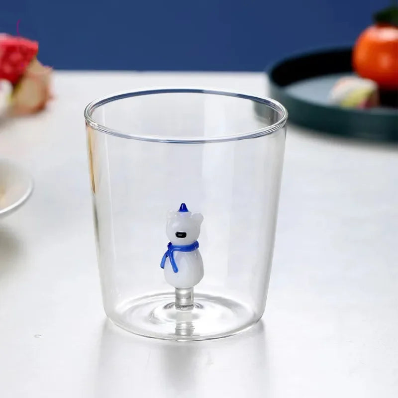 3D Creative Handmade Bubble Glass Cup